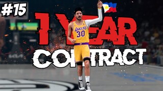 NBA 2K24 MY CAREER EP 15 - UNANG PINOY NA NABIGYAN NG KONTRATA SA NBA!