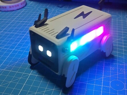 I’ve created life too!!! A desktop pet made with an STM32—an electronic puppy, a cyber dog, a mechan