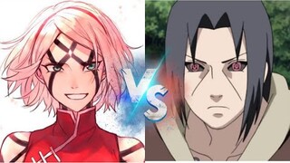 Itachi uchiha vs Sakura haruno