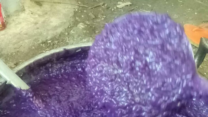 ube champorado