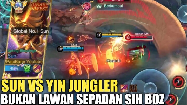 SUN VS YIN MAU DUEL DI DALAM RING TINJUNYA JUGA GAK AKAN MENANG DIA