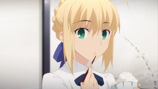 [Saber/Super cute] Holy Grail tidak diperlukan, tapi keluarga Emiya harus makan makanan hari ini