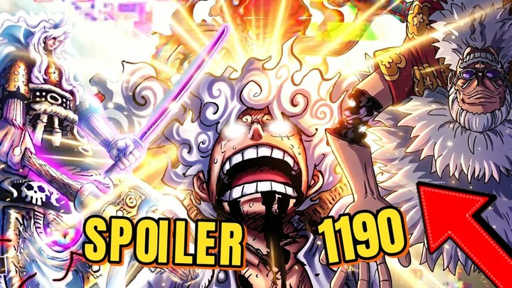 SPOILER ONE PIECE 1190 !! LUFFY ADALAH ORANG YANG DITUNGGU ROGER !! YANG BUNTUNG GABAN BUKAN IMU