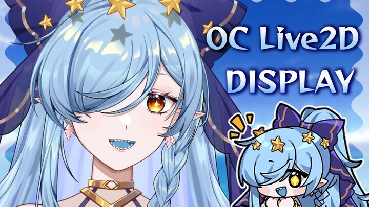 [OC/Live2D model display] Shark Witch coming to Summer Island for vacation