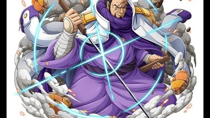 Fujitora in Treasure Log OPPW 4 One Piece Pirate Warriors 4