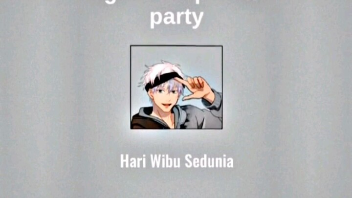 siap" Party tnggl 15 kawan 🤩👌🏻