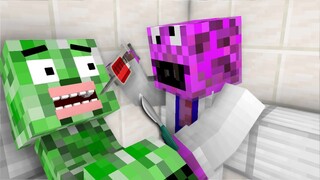 Monster School - Poor Creeper Babies Life - minecraft animation