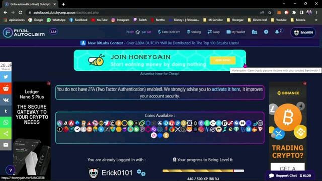 Earn crypto online free