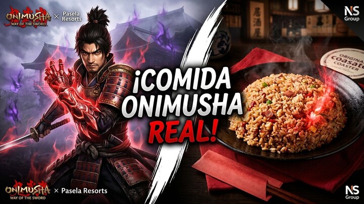 ¡La COMIDA OFICIAL de ONIMUSHA existe y es INCREÍBLE! (Colaboración Pasela 2026)