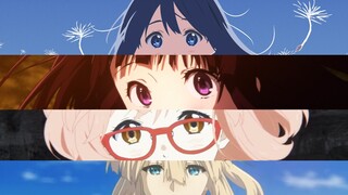 [Anime] [Mash-up] Four Beauties of Kyoto Animation