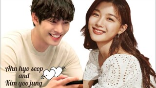 Kim yoo jung waiting for you Ahn hyo seop ❤❤ #ahnhyoseop #kimyoojung #loversoftheredsky #hahong