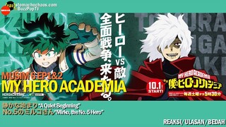 MY HERO ACADEMIA S6E01-02 僕のヒーローアカデミア | Reaksi | Ulasan | Bedah | SPOILER