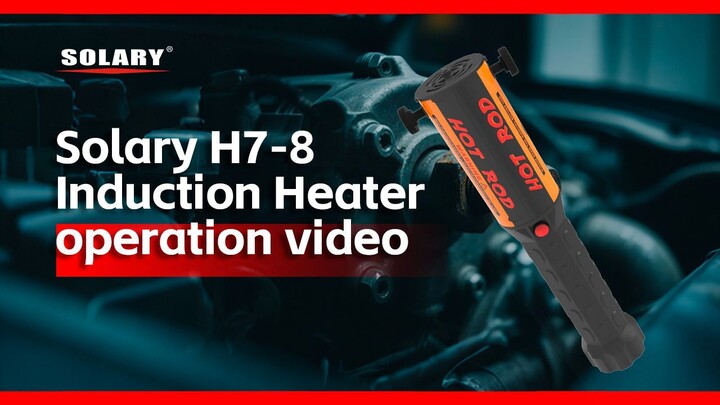 Solary H7-8 Induction Heater operation video