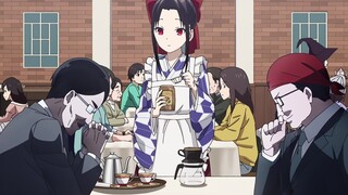 Miss Kaguya in a kimono is so cute!