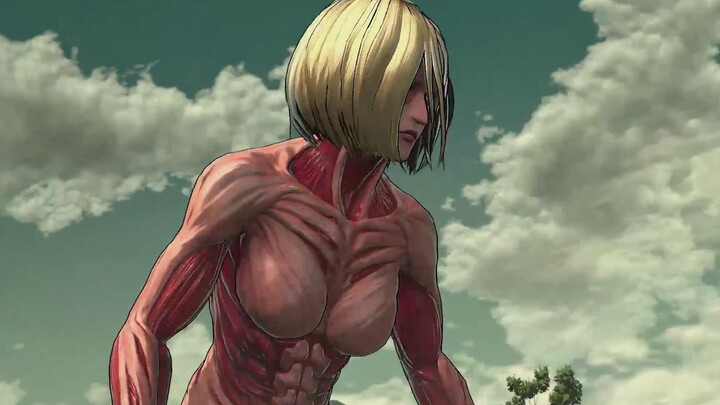 Attack on Titan: Complete the whole process (P3), the female titan makes her debut, a gentle yet cru