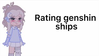 Rating genshin ships 🙂