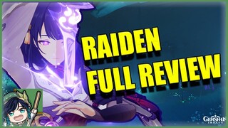 Raiden is SAVED? by Xiangling...(Baal Full review)