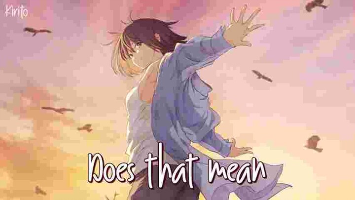 It's ok if you forget me