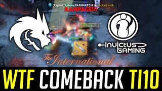 First Game in TI10 PLAYOFFS that will blow your mind - TS vs IG