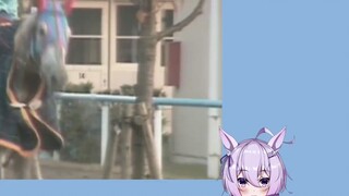 [5 menit Uma Musume: Pretty Derby Prototype] Petir Putih Keras Kepala dengan latar belakang yang ker