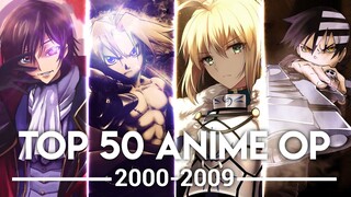 My Top 50 Anime Openings (2000-2009)