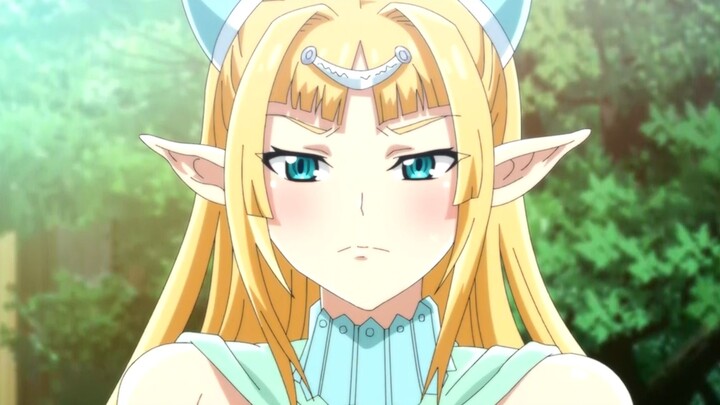Discovering that the male lead turned out to be a quick shooter, the elder sister of the elf looked 