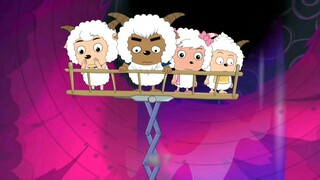 Big Gray Wolf broke the sky, and the lambs are repairing it