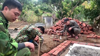 Xây Lò Sấy Măng Rừng | Nhịp Sống Vùng Cao