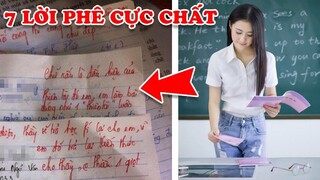 7 Lời Phê Cực Chất Của Giáo Viên Việt Nam Khiến Học Sinh Choáng Váng