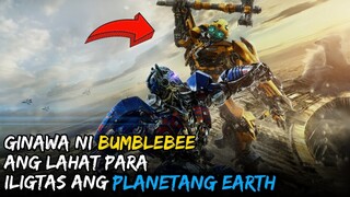 Pinadala Ang Isang Robot Sa EARTH Para Iligtas Ito Sa Kamay Ng Masama | Bumblebee Movie Recap