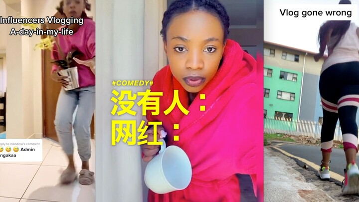 Influencer filming a vlog—this is what it's like: