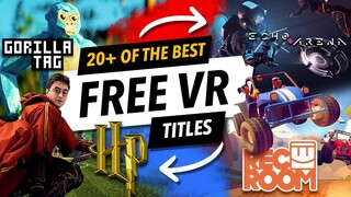 Over 20 of the BEST Free VR Games 2022 (PCVR & Quest)