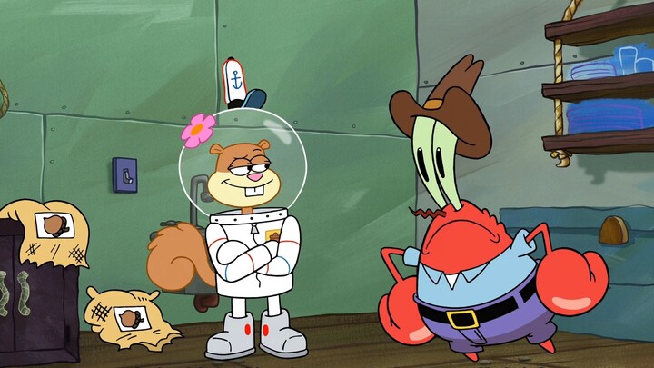 SpongeBob is abandoned by Mr. Krabs again and again, and Sandy becomes the chef of the Krusty Krab -