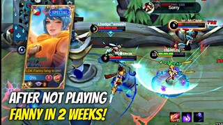 CABLETZY AFTER NOT PLAYING FANNY IN 2 WEEKS! | MLBB