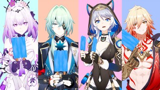 当黄金裔们请你吃冰淇淋belike【崩坏：星穹铁道MMD】