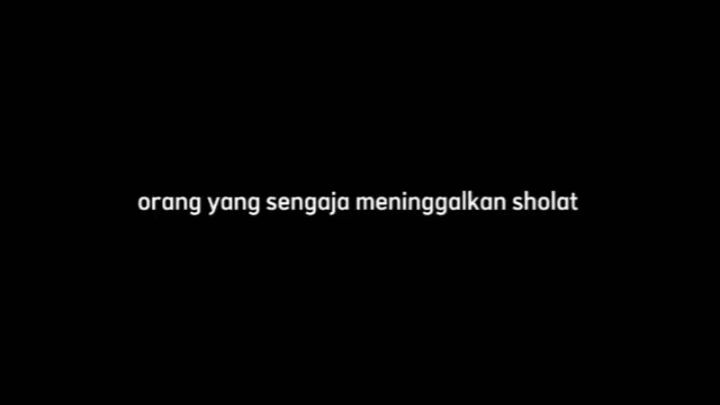 Sholat adalah pembeda antara orang beriman dan orang munafik.