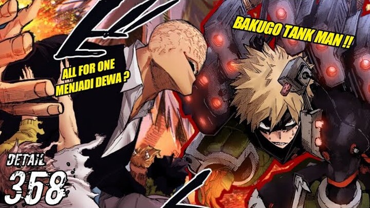 Dewa All For One ? & Bakugo jadi manusia tank !! [mha.358]