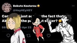 if Haikyuu characters had Twitter ✨