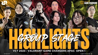 RRQ KAGUYA VCT GAME CHANGERS APAC GROUP STAGE HIGHLIGHT