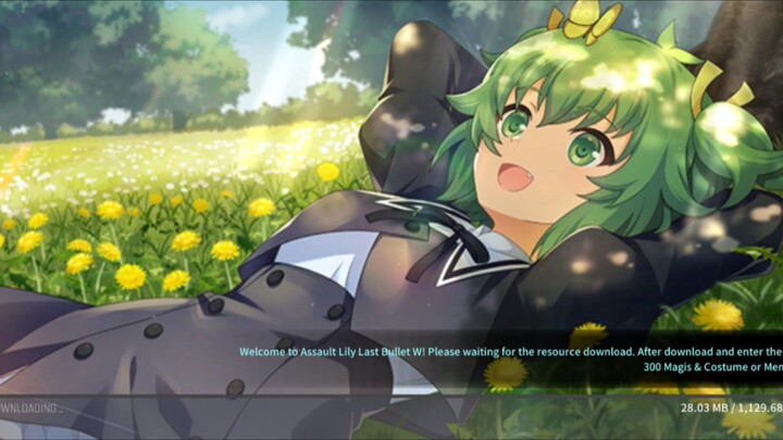 Adaptasi Anime ke Game ∆∆ Assault Lily Last Memories Bullet