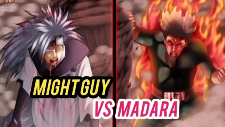Naruto Fighter. "Madara VS Might Guy
