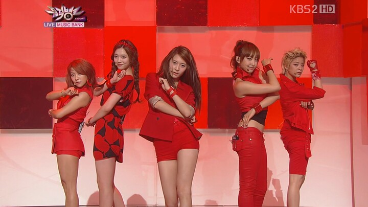 【4K LIVE】f(x) - Hot Summer (110617 KBS Music Bank)