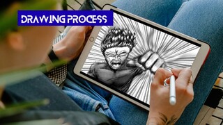 Speed draw manga panel oc