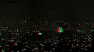 3D Anaglyph  .Blade Runner 60% MORE  DEPTH  P1