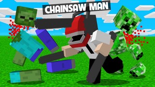 Sức mạnh của Quái vật đầu Cưa Chainsaw man trong Minecraft