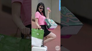 저세상 잔망미ㅋㅋ 하지원 치어리더 퇴근길 직캠