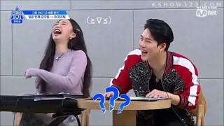 Produce X 101 (MONSTA X Jooheon) Trainer CUT ENG SUB (EP 4) 😂😂