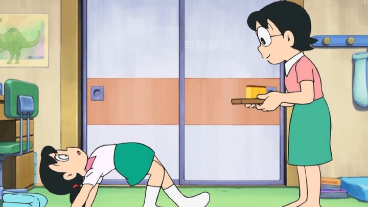 Nobita thực sự đã đâm vào bụng Shizuka và khiến Shizuka làm đủ mọi hành động kỳ quặc