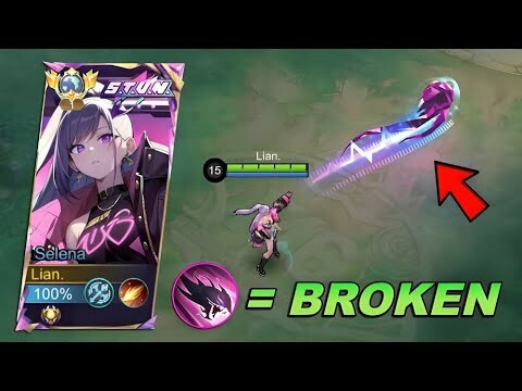 THIS IS WHY SELENA STUN SKIN ARROW IS BROKEN!! (try before nerf)