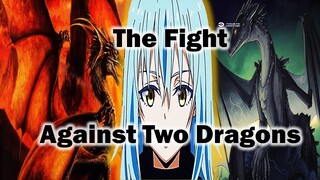 Rimuru Tempest Fights Storm and Scorch Dragons to Save His Friend l TenSura
